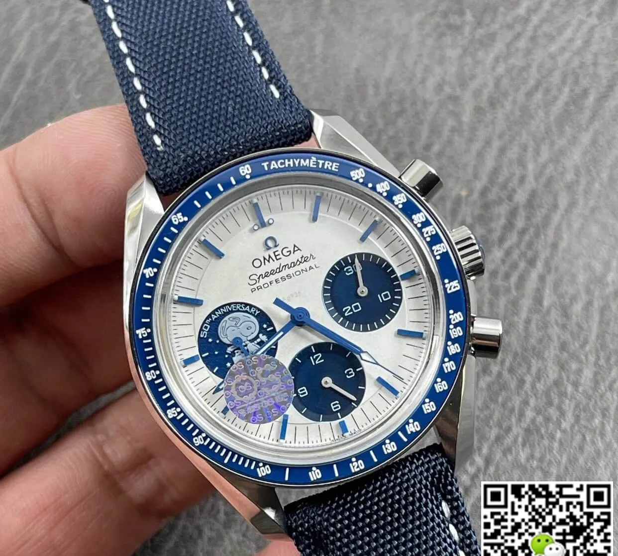 Omega Speedmaster 310.32.42.50.02.001 OS Factory 1:1 Best Edition Replica Watch Blue Bezel